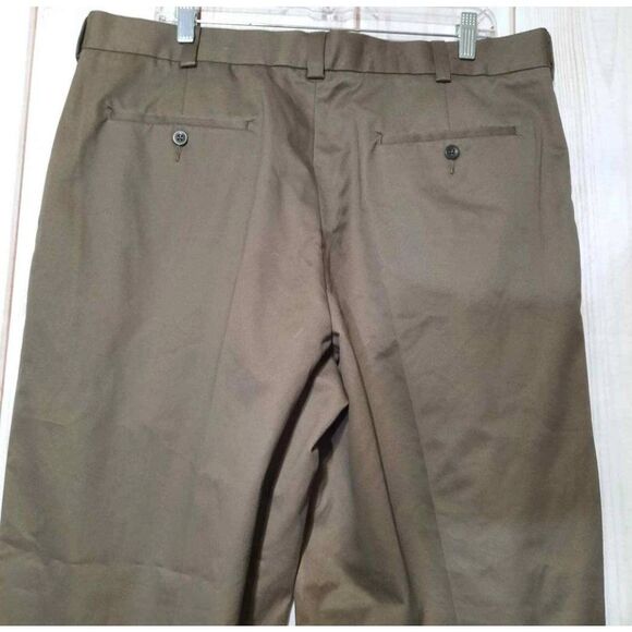 Perry Ellis Pants Men's 38 30 Brown Slacks - Picture 4 of 6